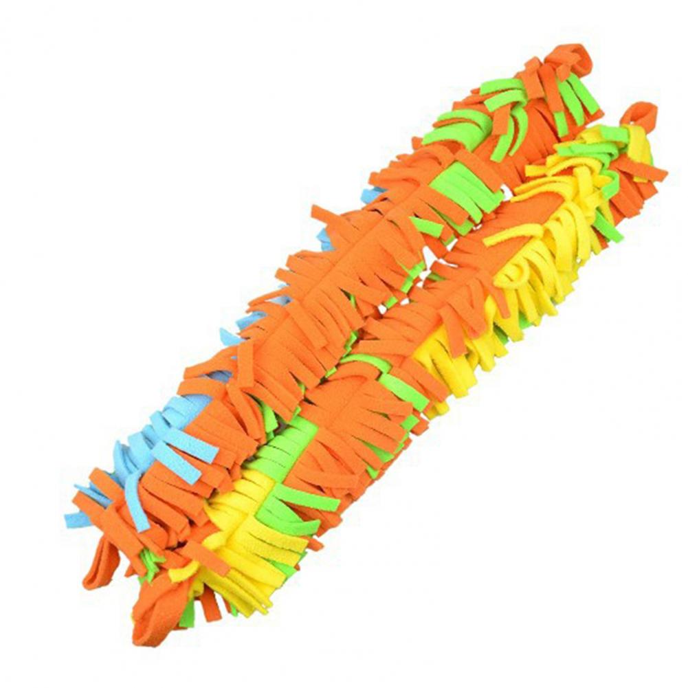 2 Stks/set Nuttig Vogel Beet Speelgoed Levendige Kleur Bijtvast Anti-Pull Papegaai Suspension Bridge Speelgoed