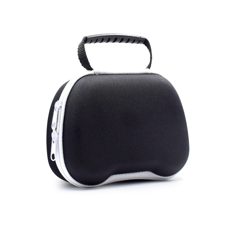 Bolsa para mando portátil para Playstation 5, funda para mando de PS5/PS4/Xbox, bolso de almacenamiento, funda de transporte, accesorios de viaje: Black white
