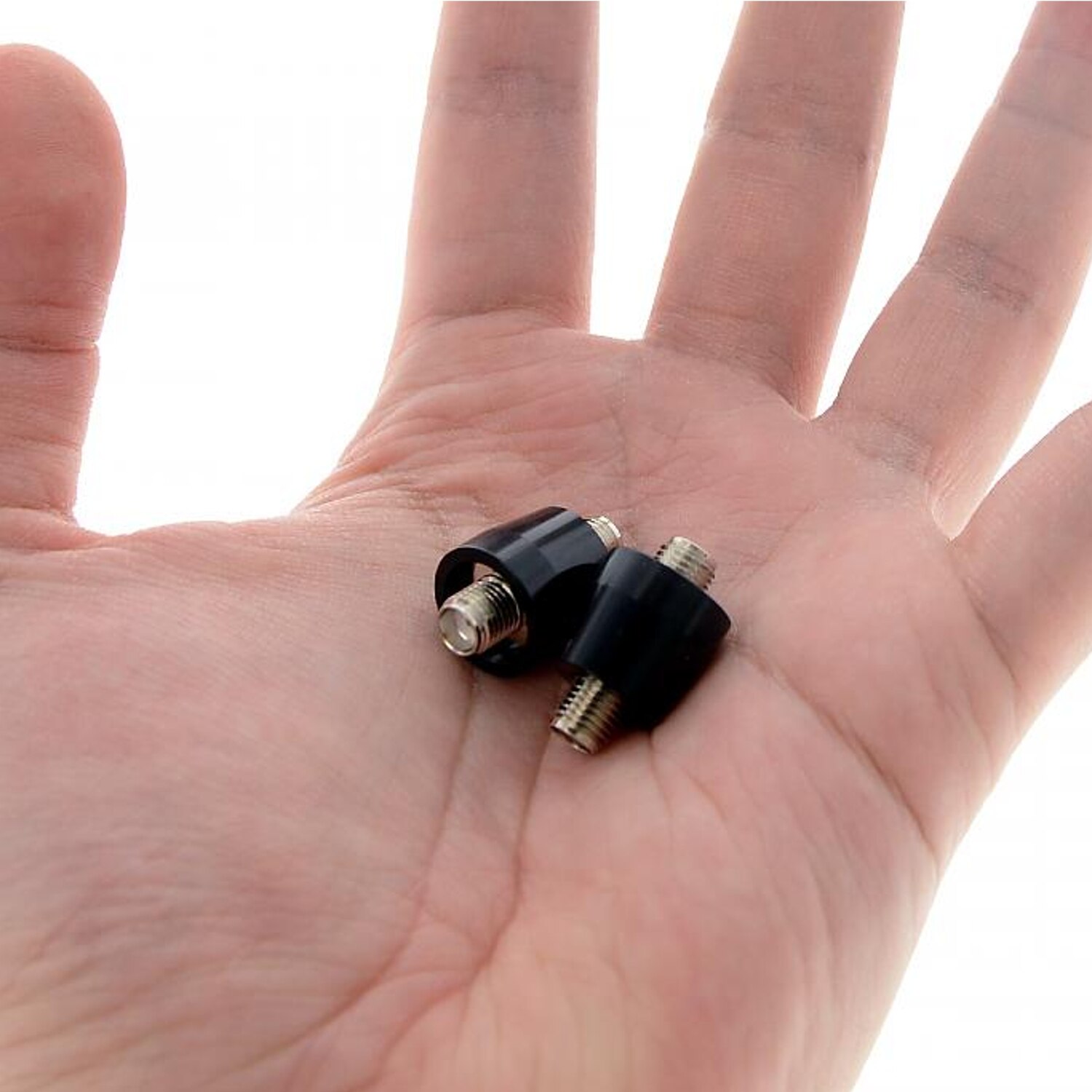 SURECOM Antenna Connector S013F SMAJ-SMAJ SMA Female to SMA Female Adapter with Rubber Ring