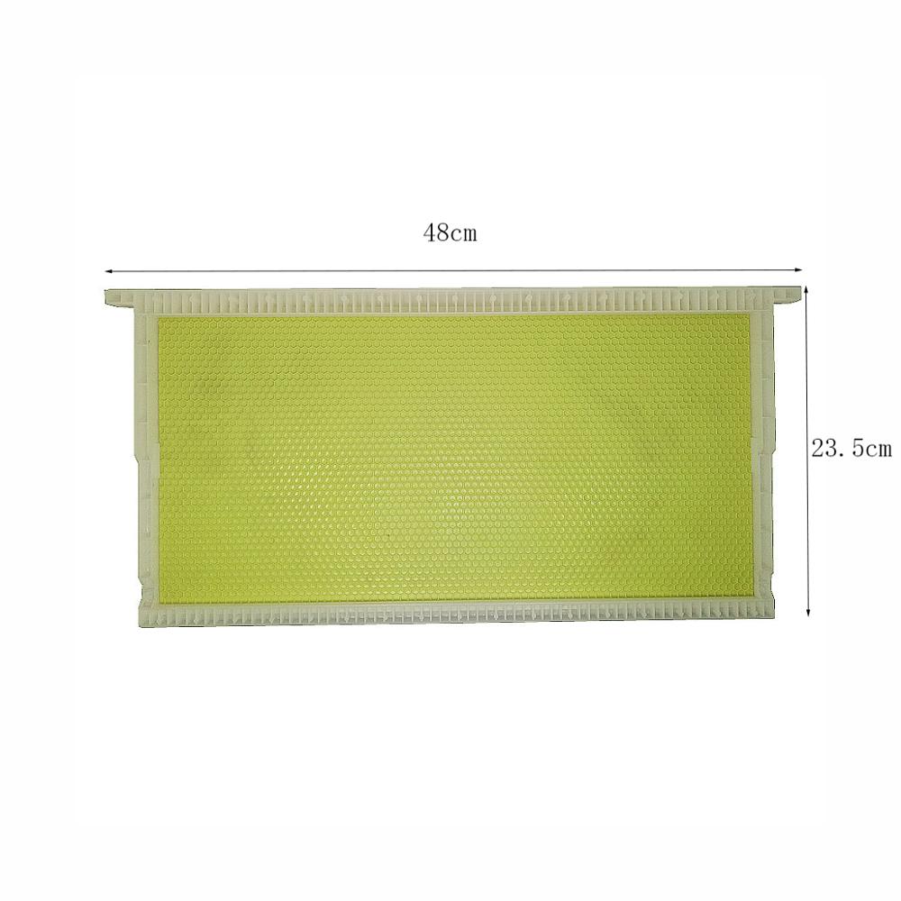 2pcs plastic honeycomb foundation sheet frame beehive frame beekeeping tool supply bee fame hive tool Apis mellifera cultivation