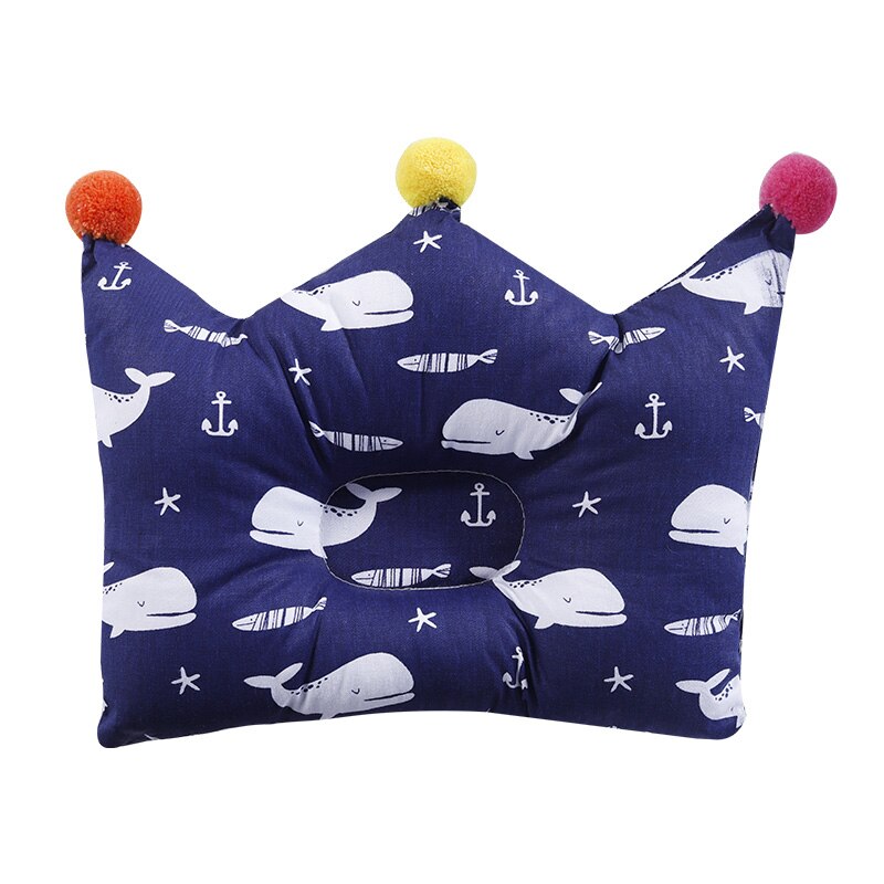 [Simfamily] Neugeborenen Baby Cartoon Kissen Crown Form Kopf Schützen Baby Bettwäsche Kissen Pad baby Kopf Unterstützung Verhindern Kissen: NO20