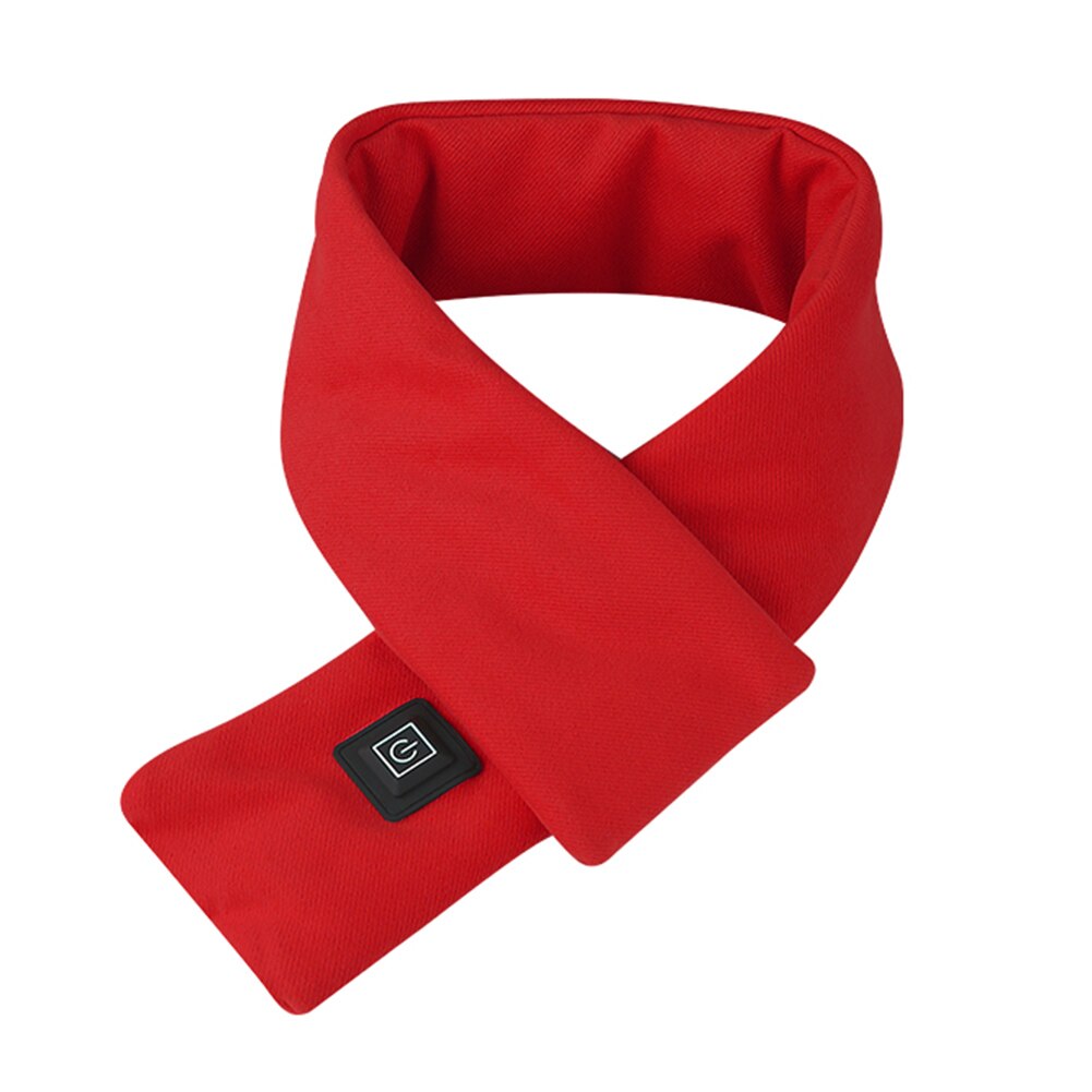 Cotton Smart Heating Scarf Cosy Neck Guard Electric Heated Collar Scarves Winter Scarf Heated Scarf Neckerchief Plush Collar
