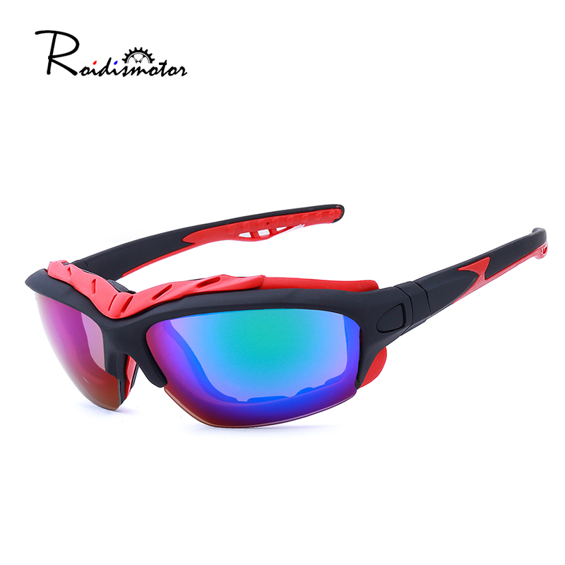 Roidismtor UV400 Cycling Eyewear Gradient Outdoor Sport Mountain Bike Bicycle Glasses 6 Colors Cycling Glasses Windproof Googles