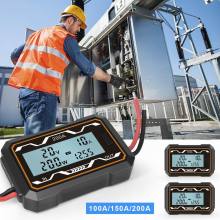 100A/150A/200A DC Voltmeter Ammeter Power meter Tester RC High Precision Power Analyzer &amp; Watt Meter W/ Backlight LCD