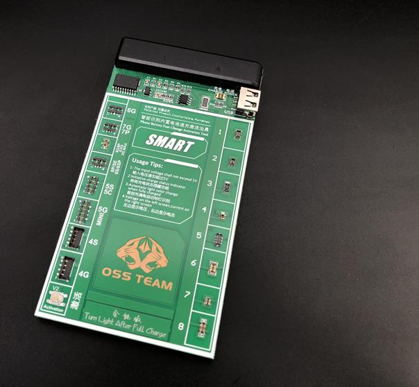 Battery Quick Charging Activation Board Test Fixture for iPhone XS MAX X XR 8 7 6 5 4 Plus for Samsung xiaomi Huawei Repair Tool: White
