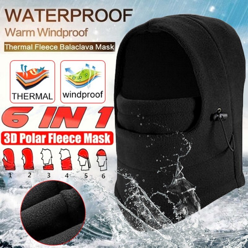 Warme muts winter heren originele wintermutsen voor dames waterdicht met bril coole bivakmuts