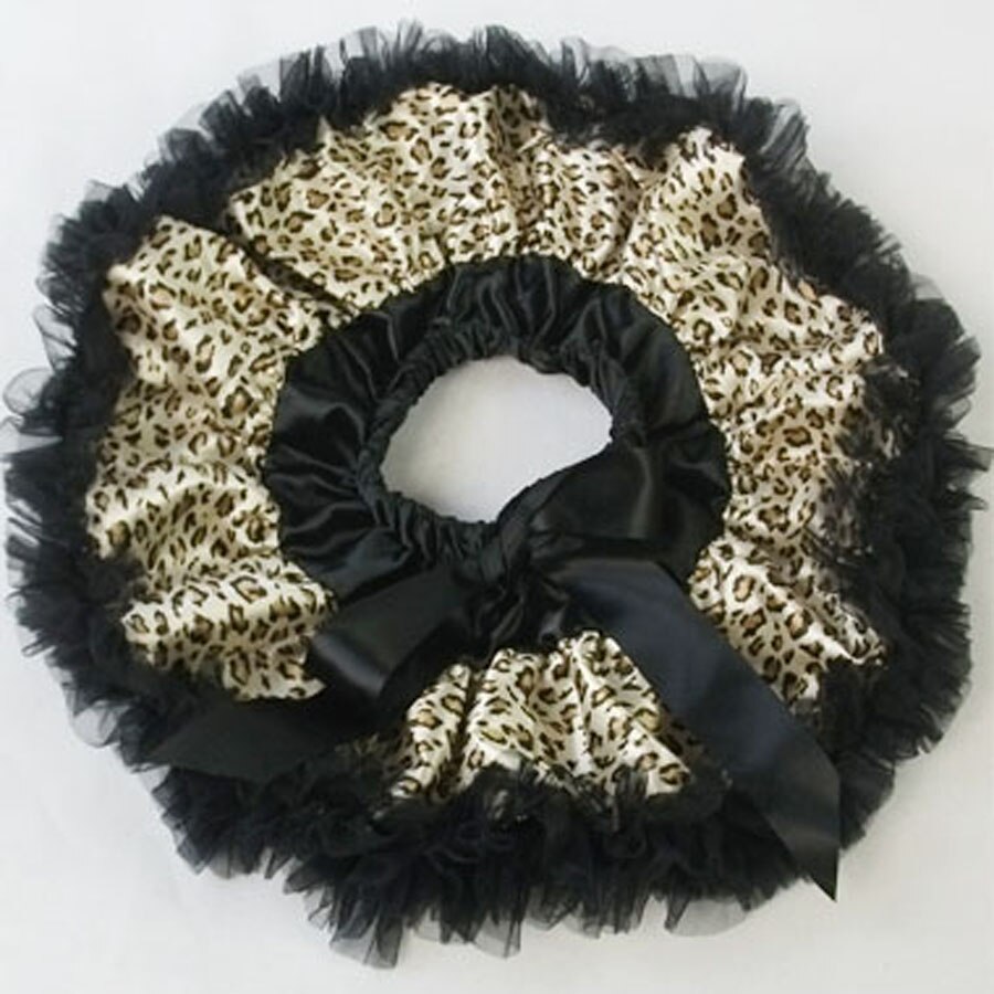 Baby Tutu Rok Leapard Pettiskirt Newbornbaby Foto Props Kleding Zachte Chiffon Print Pettiskirt Meisjes