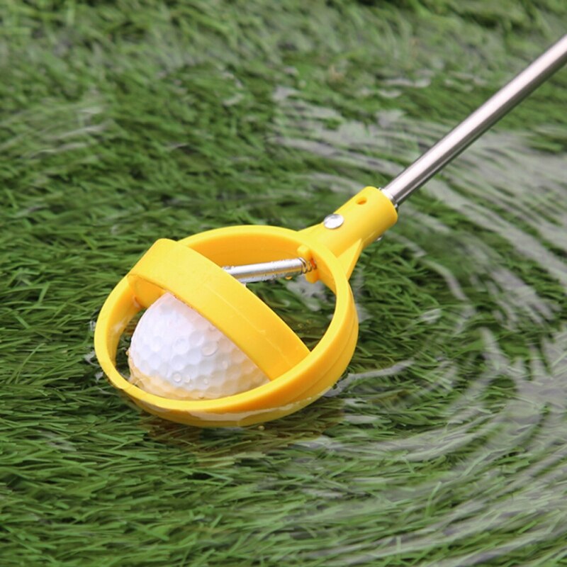 Golfbal Retriever Apparaat Automatisch Telescopische Pick Up Ball Golf Pick Up Automatische Vergrendeling Scoop Picker /.