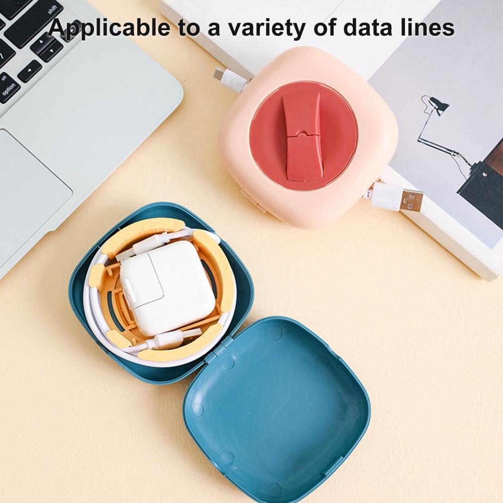 Hoge Prestaties Praktische Behuizing Datalijn Opladen Draad Winder Te Gebruiken Kabelhaspel Multi-purpose Voor Auto