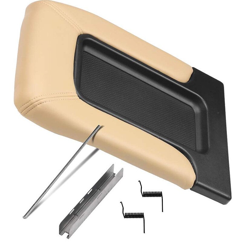 Interior Armrest Hinge Latch Center Console Lid Replacement Kit For Chevy Avalanche Suburban GMC Sierra Yukon