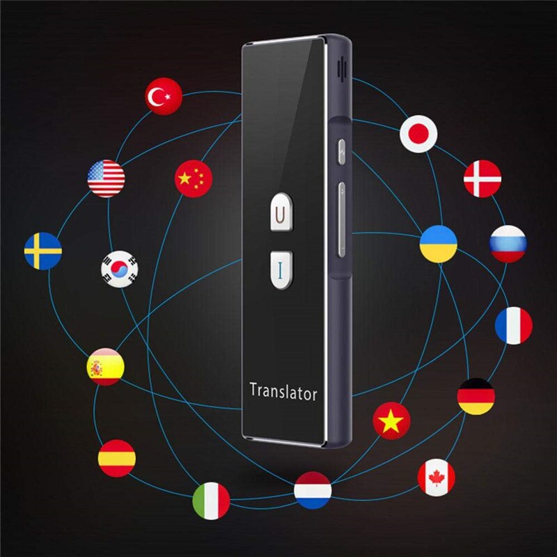 Draagbare Intelligente Real-time Voice Vertaler Speech 2.4G Smart Pocket Tolk Multi Taal Ondersteuning 40 Talen