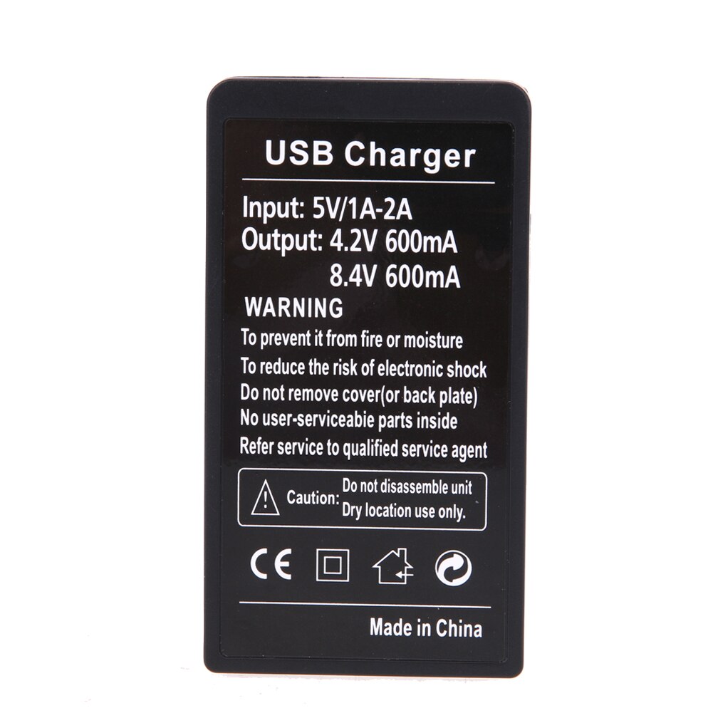 Dc 5v 400 mah usb oplader kamera batteri strømforsyning dock kamera akkumulator oplader dock til nikon en -el14