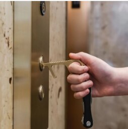 Llavero aislamiento Virus manija de puerta ascensor artefacto llavero Anti-epidémico puerta apertura artefacto