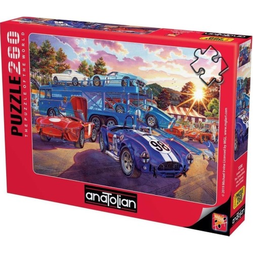 Anatolische puzzel 260 stukjes raceauto volwassene-tiener-kind leren monteren leren educatie speelgoed legpuzzels vast