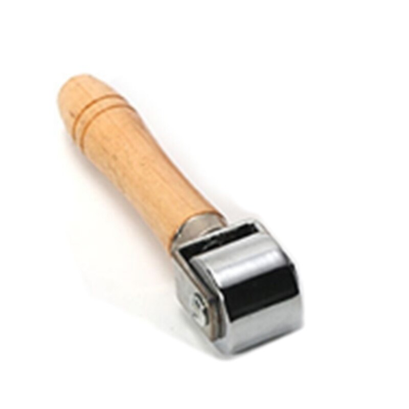 Outil de reliure en cuir fer main rouleau poussoir coupe compacteur bricolage artisanat petits rouleaux roue accessoires