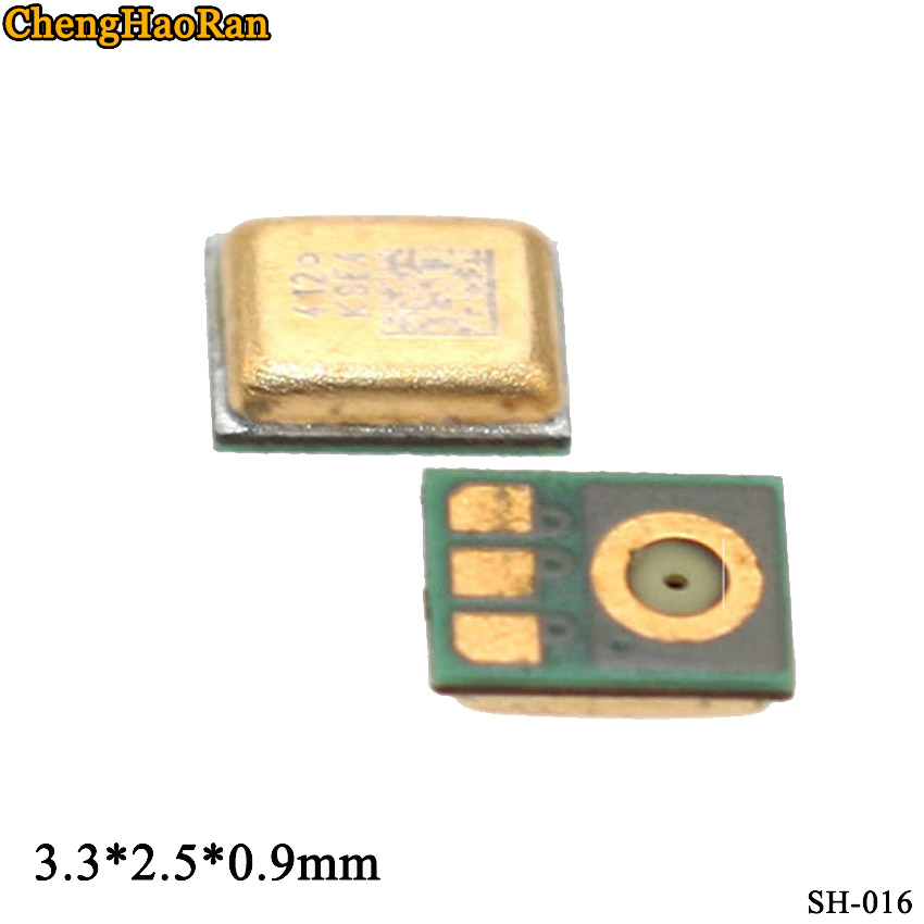 ChengHaoRan 10 teile/los eingebaute mikrofon zubehör 3,3*2,5*0,9mm für iPhone 6G 6 Plus 6S 6S Plus handy mikrofon