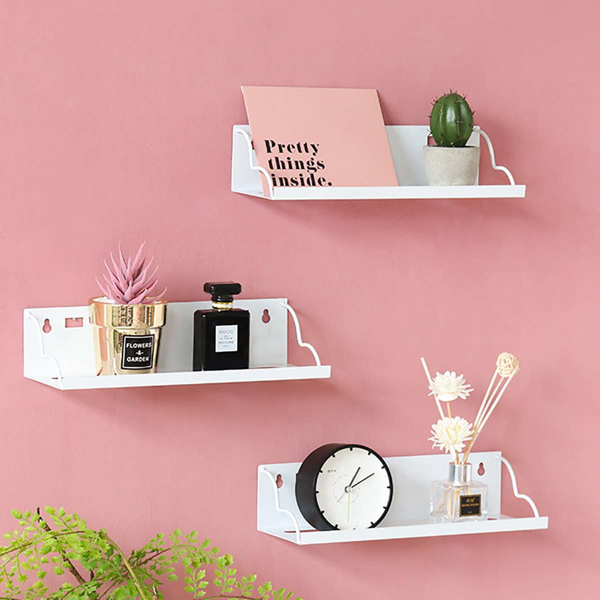 Floating Shelves Trays Bookshelves and Display Bookcase Modern Wood Shelving Units for Kids Bedroom Wall Mounted Storage Shelf