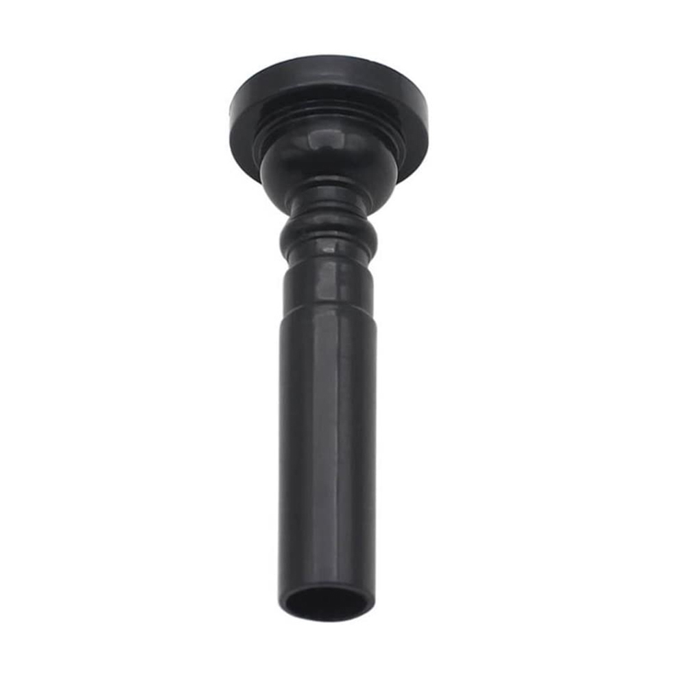 Boquilla de trompeta plástica ABS, accesorios de repuesto, 2,61x0,98x0,98 pulgadas, color negro/blanco, 1 ud.: Black