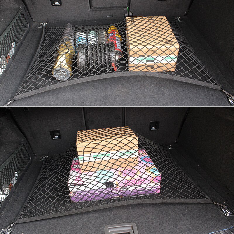 For Lexus RX RX330 RX350 RX400h 2004 2005 2006 2007 Car Trunk Luggage Storage Cargo Organiser Nylon Elastic Mesh Net