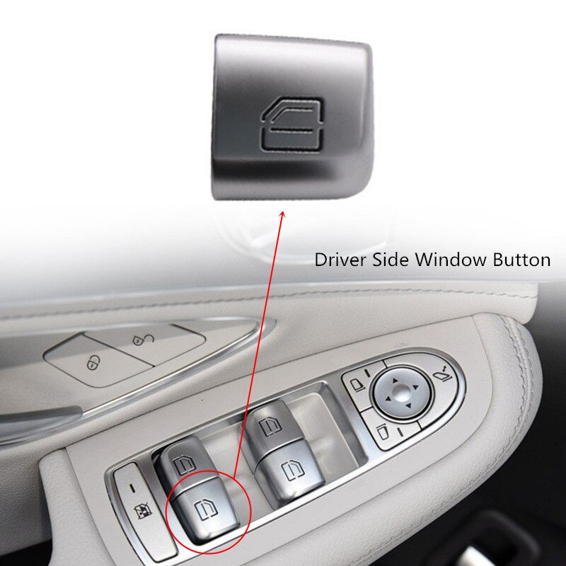 Window Button Glass Lifter Control Switch for Mercedes-Benz C class W205 GLC W253 Trunk Rear Tailgate Boot Luggage Back Door: MULTI