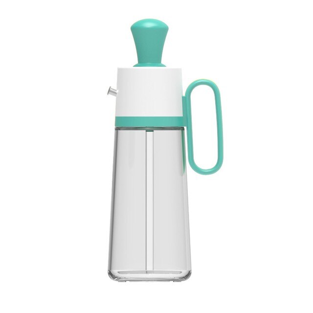 Compte-gouttes en Silicone 2 en 1, doseur d'huile, bouteille distributeur, cuisson, barbecue, vinaigre, dinde, pinceaux à pâtisserie: Green