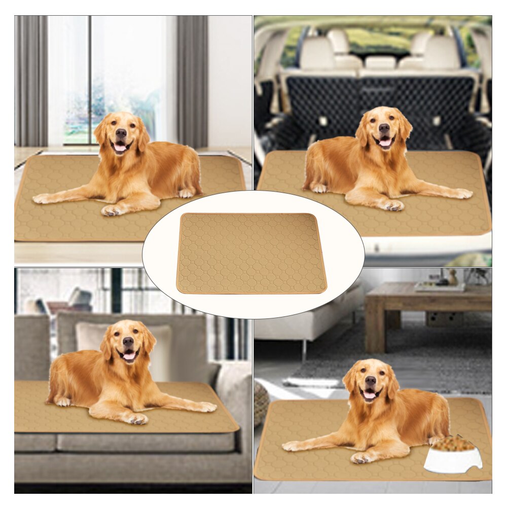 S/M/L/XL/XXL imperméable chien pipi Pad respirant animal de compagnie coussin de couchage absorbant réutilisable chien de compagnie été tapis de refroidissement