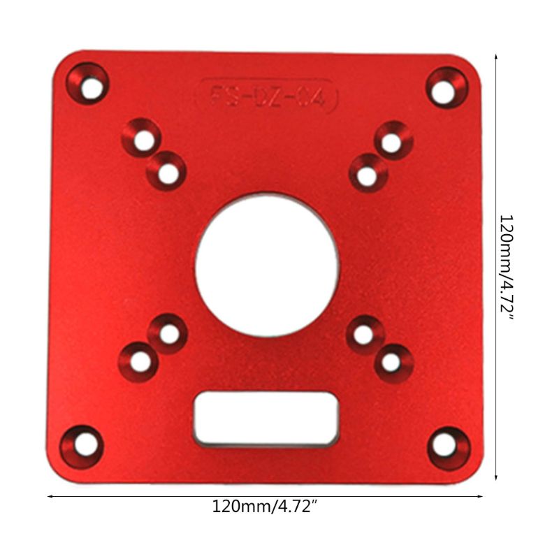 Universal RT0700C Aluminium Router Table Insert Plate Woodworking Benches