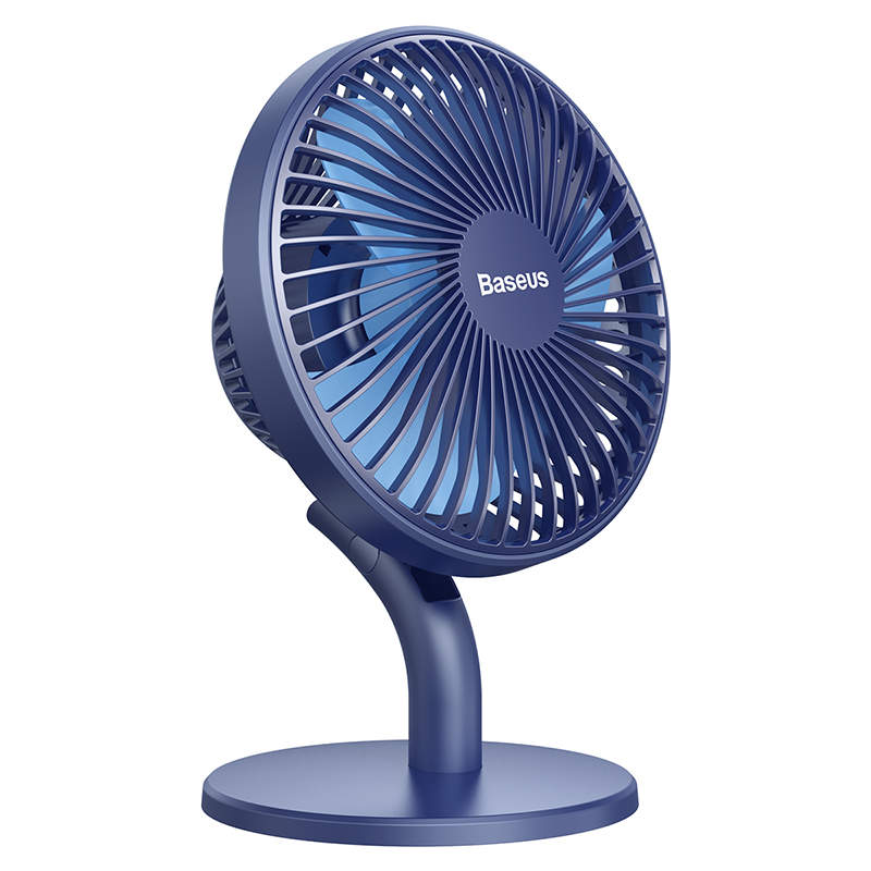 Baseus Rechargeable USB Fan Desktop Desk Electric Mini Fan For Office Gadgets Portable Summer Cooler Cooling Fan Clip Small Fan