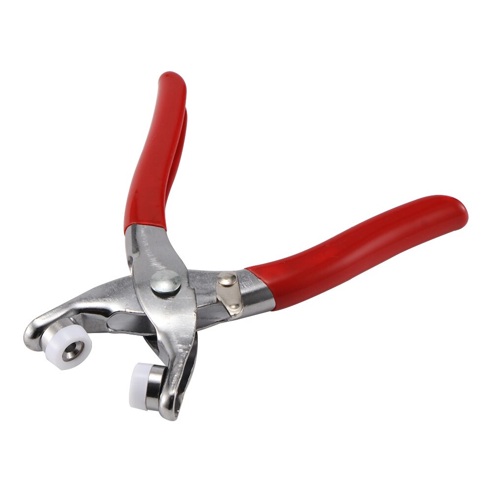 200 Stuks Drukknop Naaien Gratis Knoppen Tool 4 Kleuren Ring Met Rubber Tips Tang Reset Naaien Knop Persmachine naaien Tool