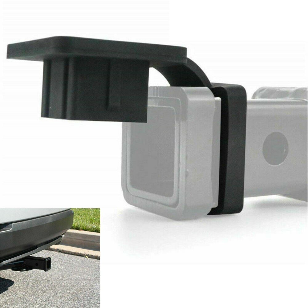 2 Inch Rubber Trailer Receiver Hitch Cover Plug Protector For Toyota Jeep Benz Mercedes Exterior Accessories