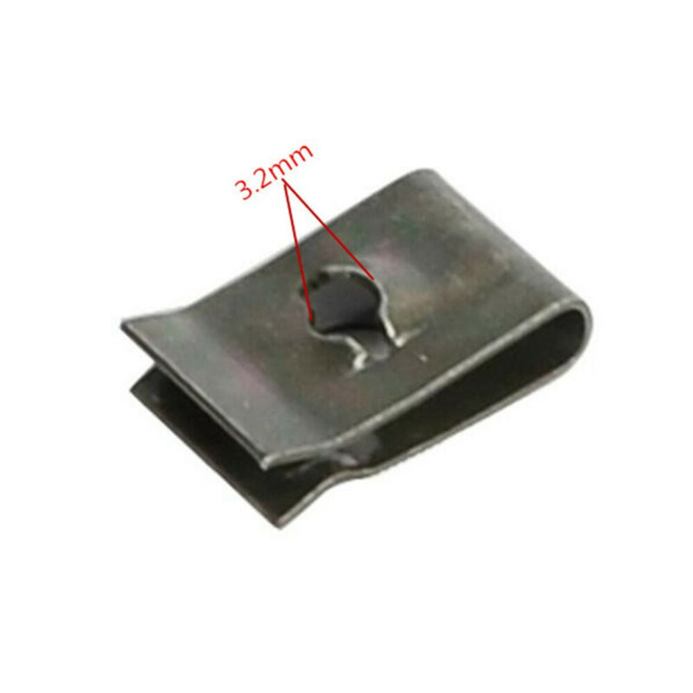Replacement Clip Universal Metal Speed Fastener U-Nuts Self Tapping Screw Spire