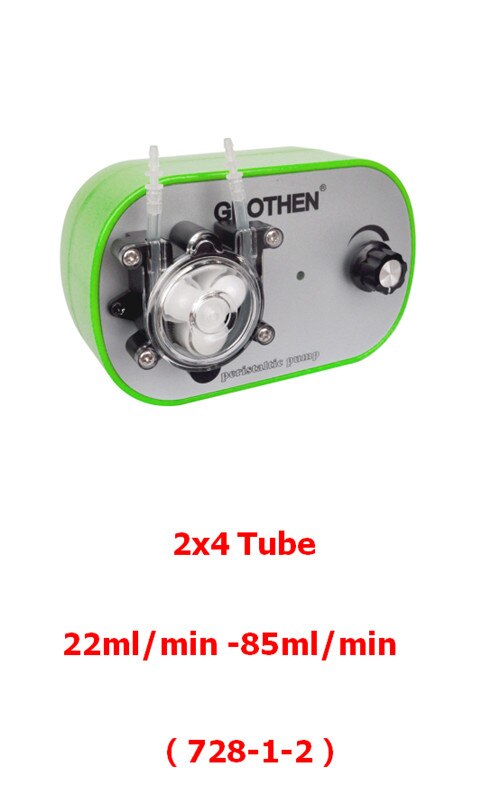 Adjustable Peristaltic Pump Amount Adjustable, High Precision, Small Peristaltic Pump, Liquid Pump GROTHEN 10ml/min to 160ml/min: 6V / US
