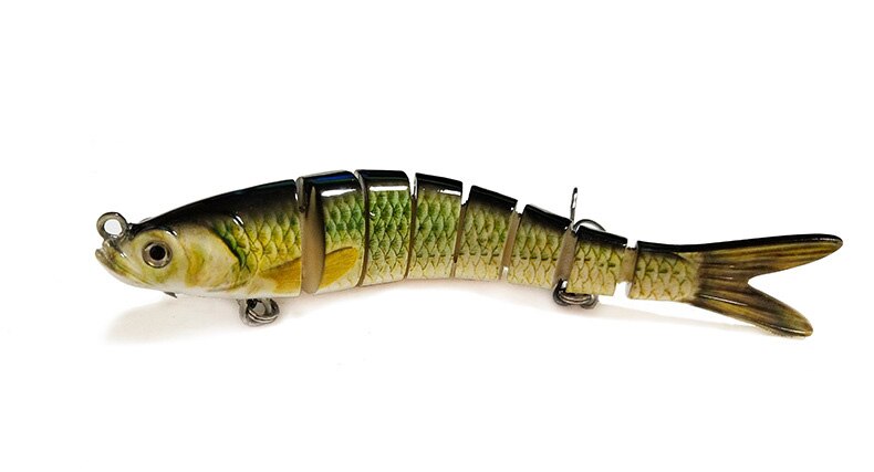 8 Section Fishing Lure 14cm 25g Multi Jointed Lures Bait Pike Sinking Wobblers Swimbait Fishing Tackle For Bass Isca Crankbait: 07