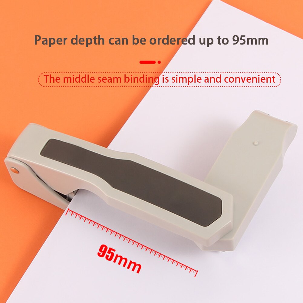 25 Sheet Binding Supplies Stationery School Tacking Heavy Duty Book Sewer Stapling Bookbinding Machine Rotary Stapler Manual