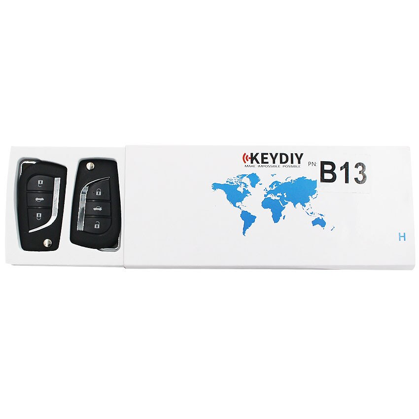 Keydiy Remote Voor Kd Key Programmeur KD-X2 Kd Mini KD900 URG200 3 Knoppen Afstandsbediening Autosleutel Afstandsbediening B13 Stijl voor KD900