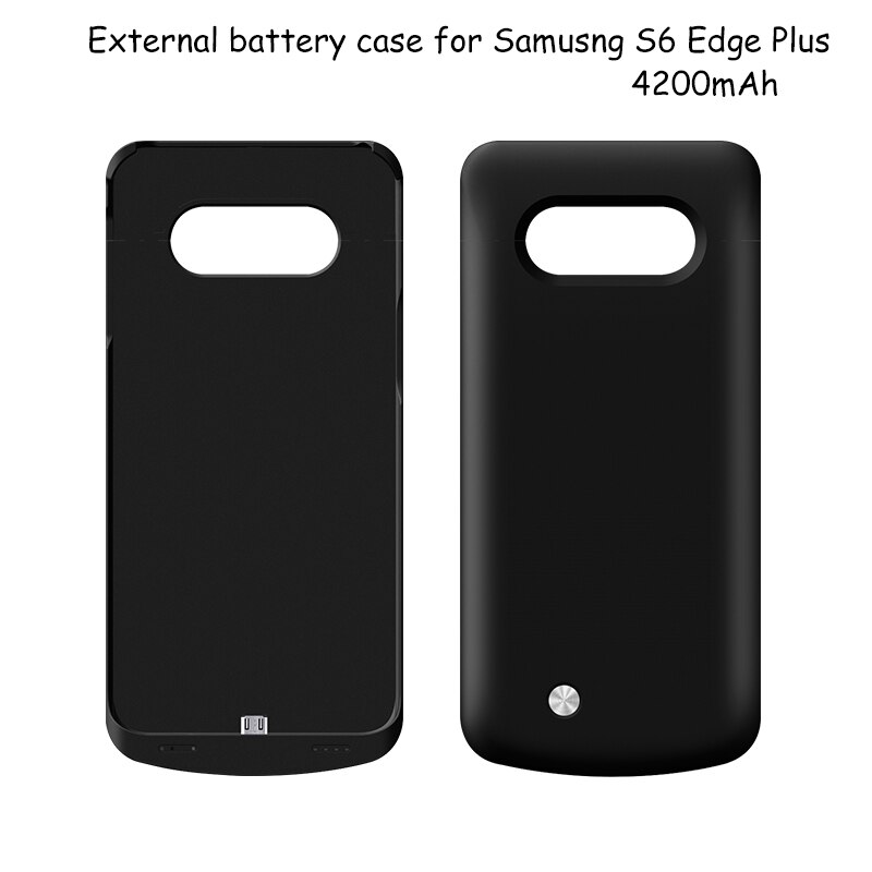 Banco de energía portátil para Samsung galaxy S6 S6edge, paquete de respaldo, funda de cargador de batería externa, soporte estándar, 4200mAh