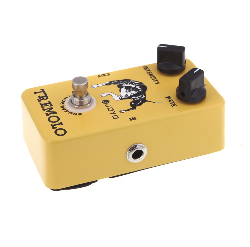 Joyo jf -09 tremolo kitarapedaali stompbox klassisten putkivahvistimien intensiteettisävel kitaraefekti pedaali kitaratarvikkeet