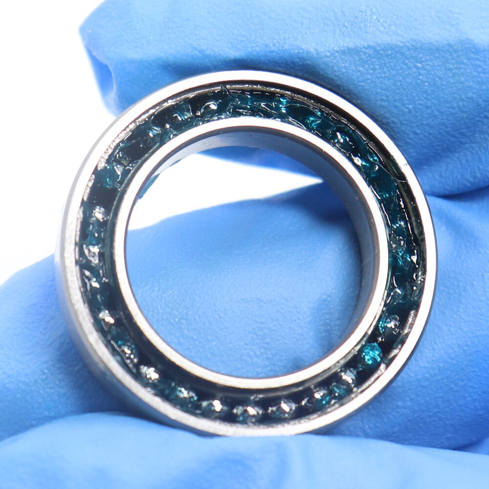 6803 VRS – roulements MAX 17x26x5mm (4 pièces), Pivot de vélo en acier chromé bleu scellé avec graisse, roulement à billes complet pour chariot 6803LLU