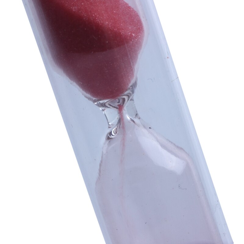 2 Minute Hourgl Kids Brush teeth Timer Smile Sand Egg Timer 2 Minutes Sandgl Timer red