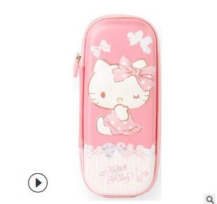 Nette rosa geldbörse Hallo Kitty Bleistift Fall Neue Mädchen KT: 6