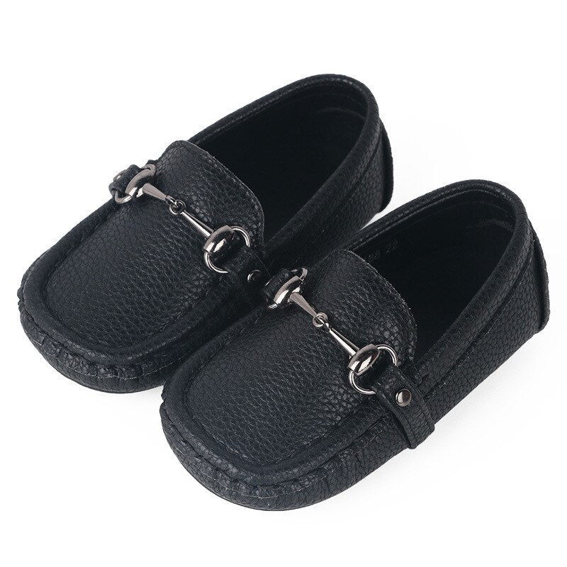 Våren pojkar flickor skinnshorts sneaker småbarn barn barn bröllopsshow skolklänning feta skor klassiska loafer mockasiner