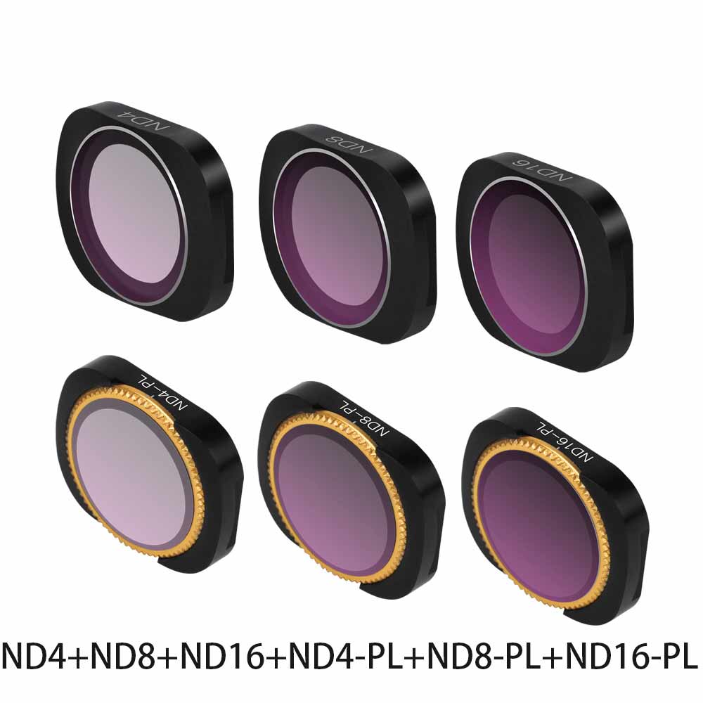 DJI Pocket 2 Filter MCUV CPL NDPL ND64-PL ND32-PL ND4 ND8 Camera Lens Filter Kit for DJI OSMO POCKET Gimbal Accessories: Blue  