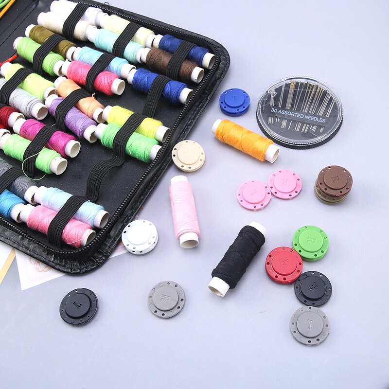 Botón magnético de piedra para coser, hebilla Invisible, botón magnético automático para costura DIY, conjunto de costura para bolsa/cárdigan/chaqueta, 5 pares