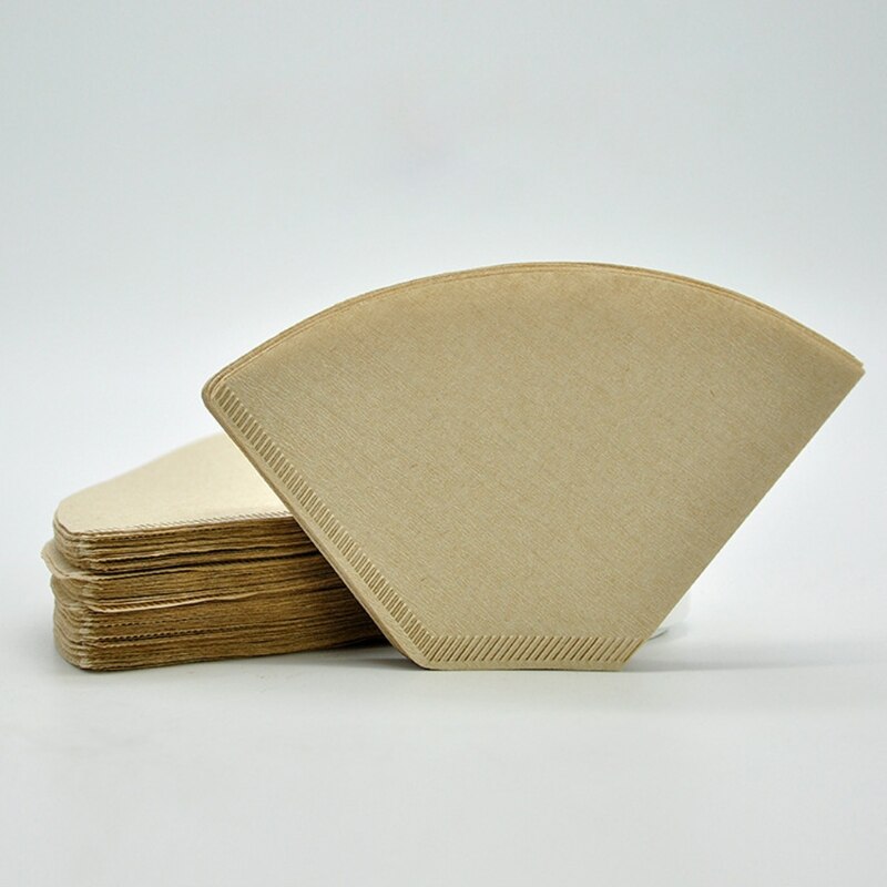Filtro de papel para taza de café, 101 "V", máquina de Espresso, Mocha, olla, colador, hoja