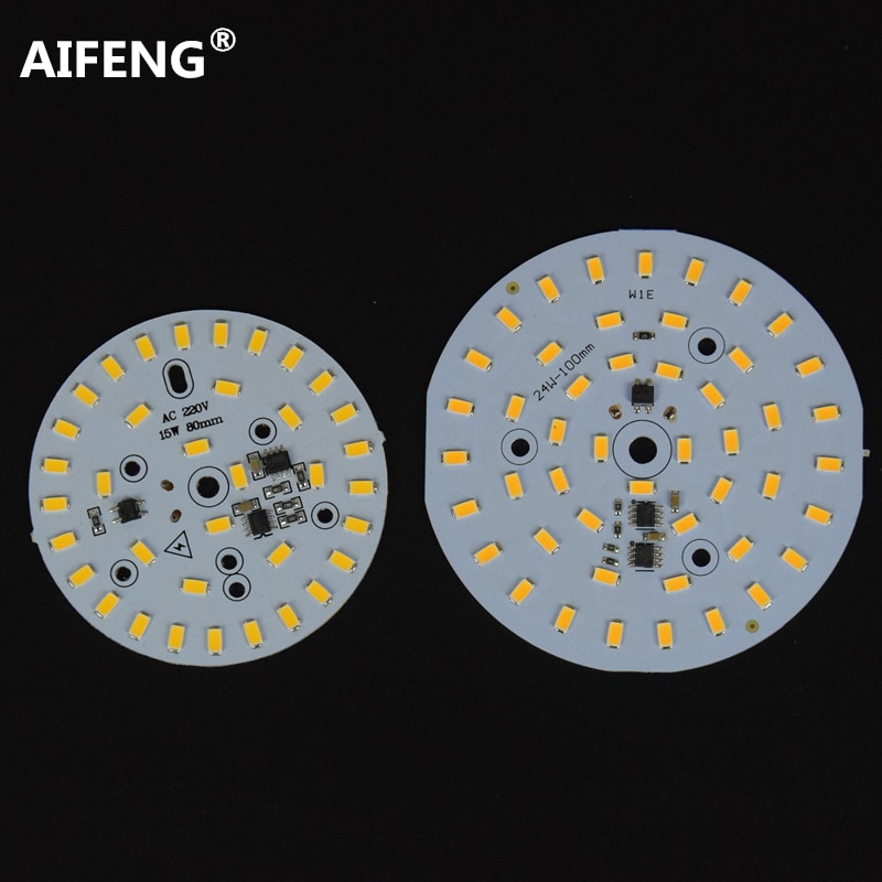AIFENG AC220V integrated ic driver Light Source For LED Bulb 3W 5W 7W 10W 12W 15W 18W 24W 5730 SMD with led pcb module plate