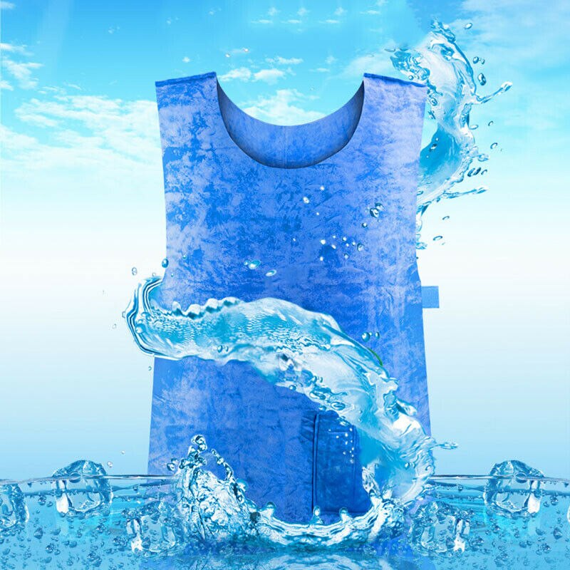 Chaleco de refrigeración de verano, chaleco impermeable PVA de pissipación de calor, chalecos de trabajo para protección de altas temperaturas, deportes al aire libre