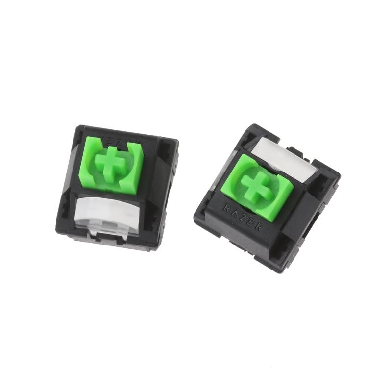 2Pcs Green RGB Switches for Razer BlackWidow Lite Gaming Mechanical Keyboard