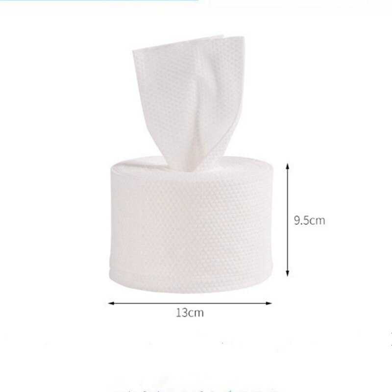 1 Roll Of Disposable Non-Woven Facial Tissue Paper Make-Up Wipes Cleansing Cotton Pad