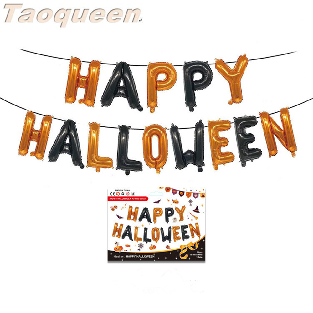 Halloween kurpitsa haamu ilmapallot halloween koristeet folio ilmapallot puhallettavat lelut lepakko halloween juhlatarvikkeet sarjakuva hattu: 8