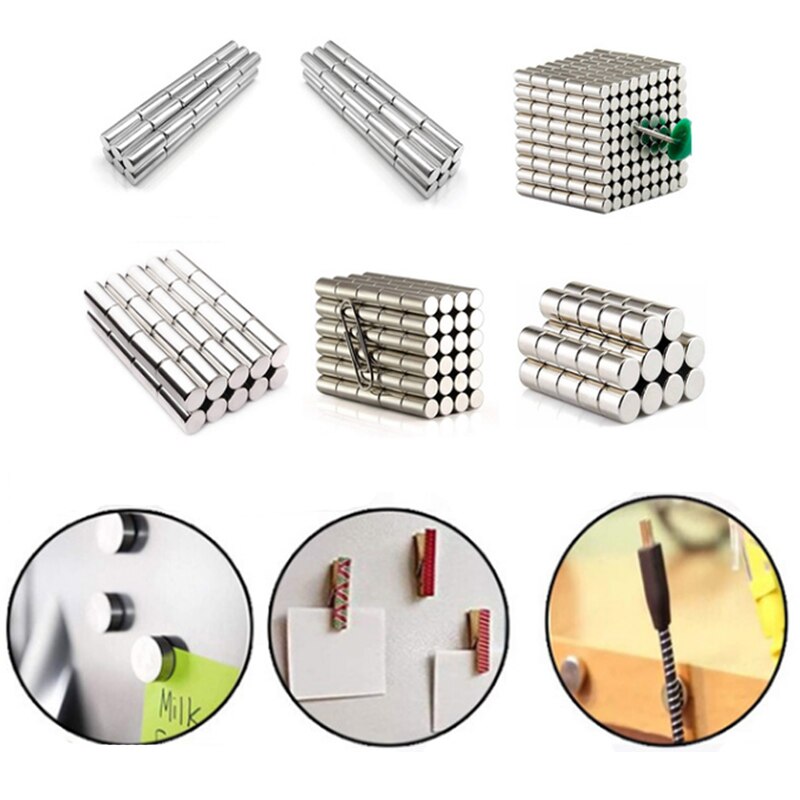 Small Round Neodymium Magnet Rare Earth Strong Powerful Permanent Fridge NdFeB Magnets DISC